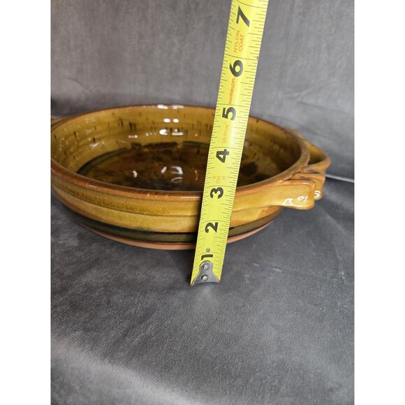 Vintage F.F. Griffi Corsica Dish – 10” Hand-Painted Plate, French Island Pottery - Picture 4 of 8